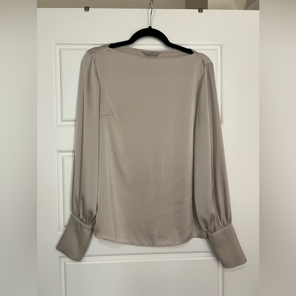 H&M silk work blouse great condition size XS